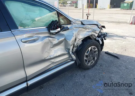 2022 Hyundai Santa Fe Hybrid Blue from USA, damaged, VIN KM8S2DA14NU023813